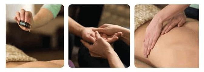 Técnica AromaTouch - Aplicação